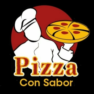 logo-PIZZA CON SABOR