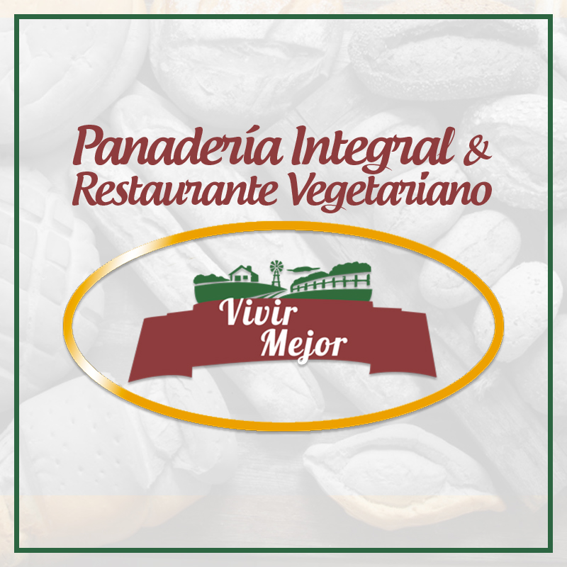 logo-PANADERIA INTEGRAL & RESTAURANTE VEGETARIANO VIVIR MEJOR